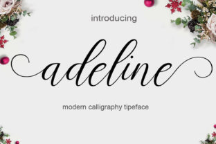 Adeline: A Handwritten Font for Creative Makers