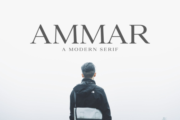 Ammar Family: A Modern Serif for Business