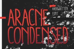 Aracne Condensed: A Handwritten Font with Editorial Appeal