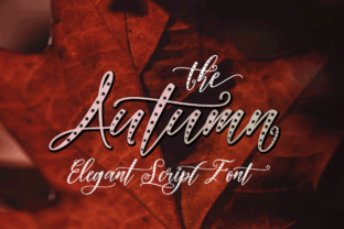 Autumn: A Modern Calligraphy Font