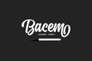 Bacem: A Script Font for Bold Campaigns