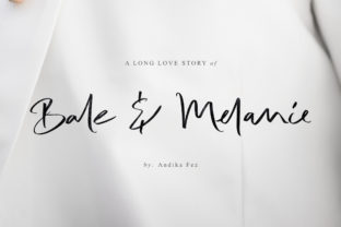 Bale Melanie Font for Web Design