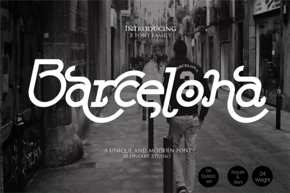 Barcelona Family: A Geometric Sans Serif That Actually Feels Inviting