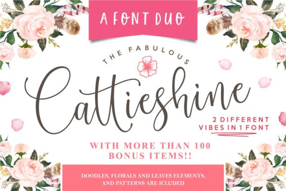Cattieshine Font for Elegant Design