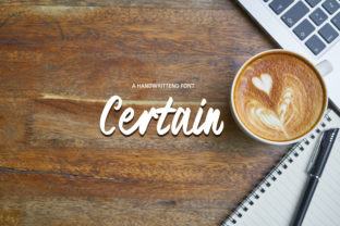 Certain: A Bold Handwriting Font