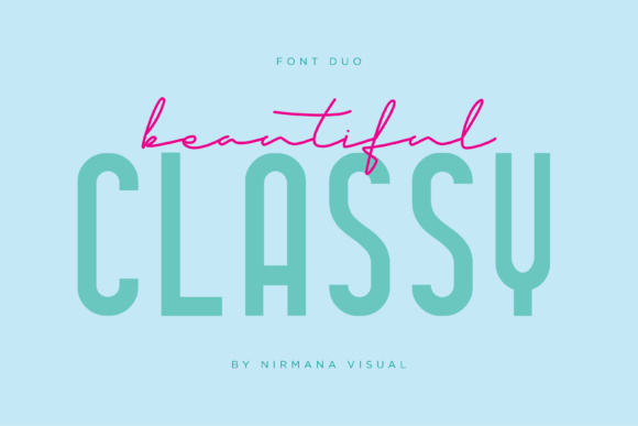 Classy Beautiful Duo Font Review