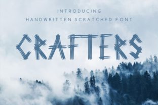 Crafters: A Handwritten Font for Creative Design