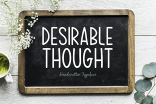 Desirable Thought Font: Elegant Script for Digital Marketing