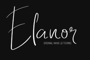 Elanor: A Script Font for Real Projects