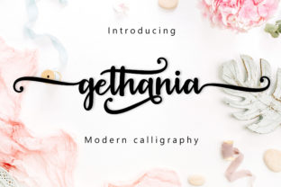 Gethania Script: A Font for Business Brilliance