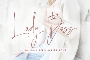 Lady Boss: A Script Handwritten Font for Modern Branding