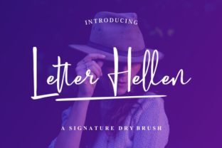 Letter Hellen: A Feminine Font for Campaigns