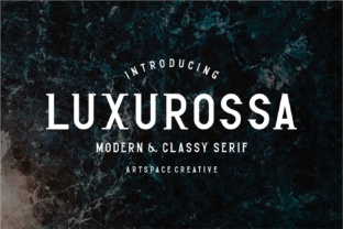 Luxurossa: A Serif Font for Digital Design