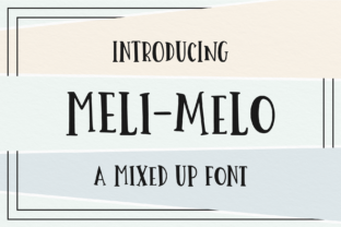 Meli Melo: A Font That Speaks