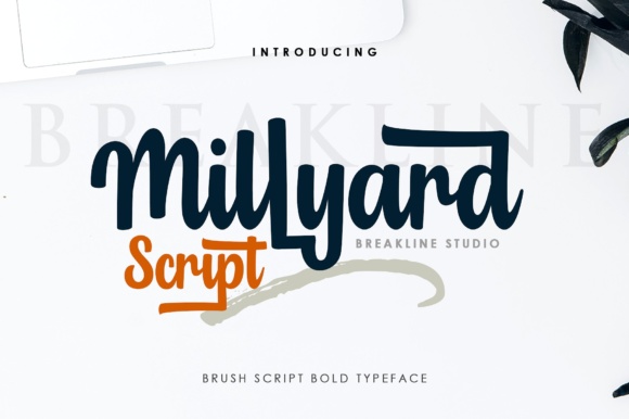 Millyard Script: A Stylish Font for Crafters