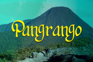 Pangrango: A Handwritten Script Font for Editorial Warmth