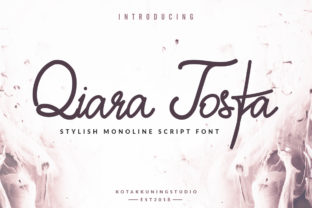 Qiara Tosfa: A Handwritten Font for Modern Web Design