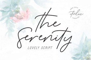 Serenity Script: Elegant Web Typography