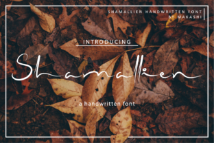 Shamallien: Elegant Script for Creative Projects