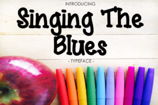 Singing the Blues: A Handwritten Font with Editorial Charm