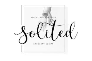 Solited: A Feminine Handwriting Font