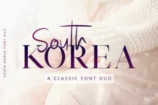 South Korea Font Duo: Built for Storytelling and Editorial Flow
