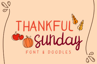 Thankful Sunday Font for Business