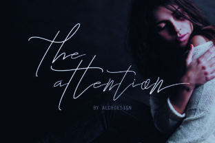 The Attention: A Stylish Font for Thoughtful Design