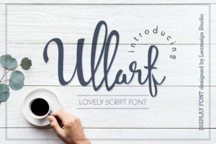 Ullarf: A Elegant Script Font for Web Design