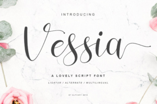 Vessia Script: A Font for Creative Campaigns