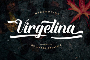 Virgelina: A Handmade Calligraphy Font