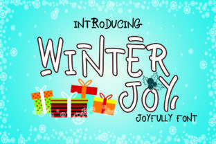 Winter Joy Font for Business